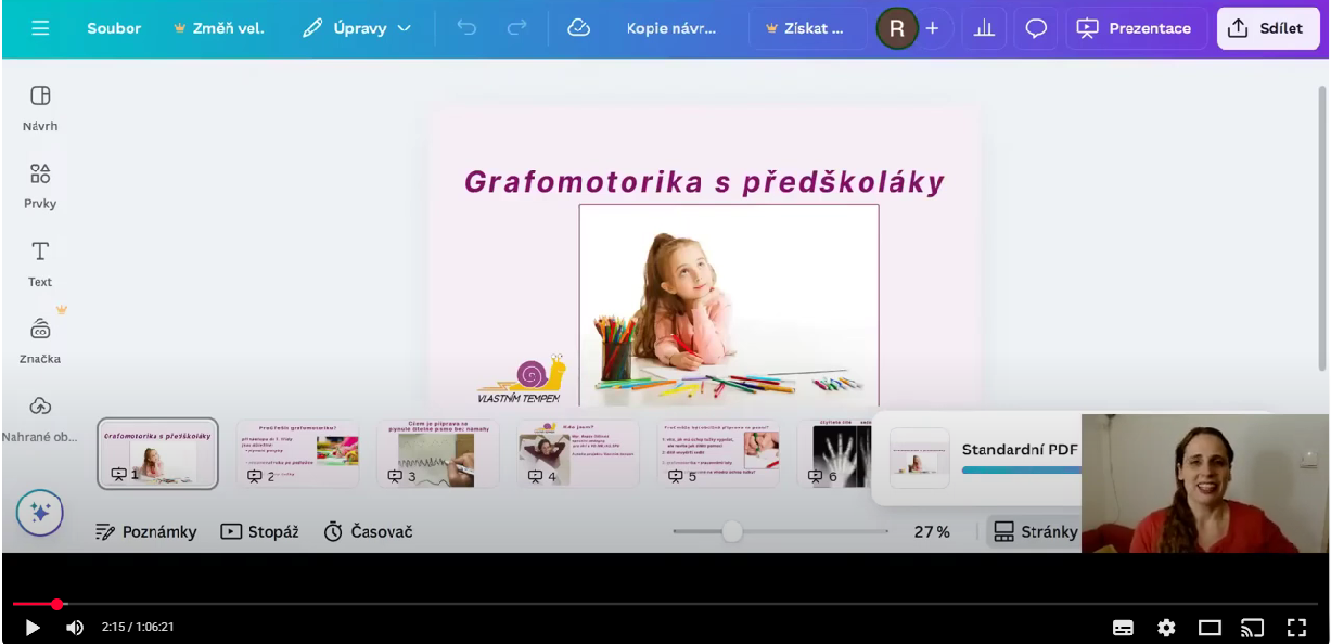grafo webinář print printscreen videa